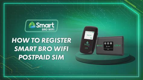 How to Register Your Smart BRO Postp